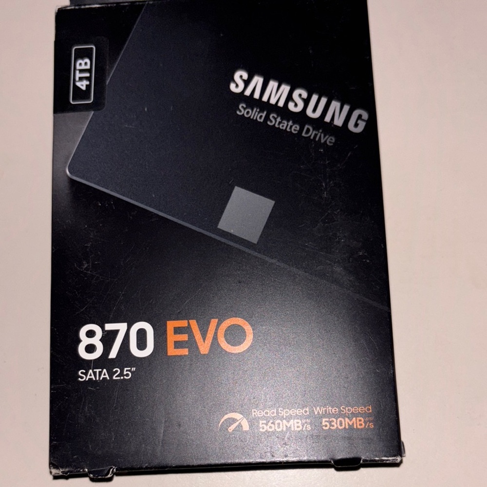 Samsung - 870 EVO 4TB Internal SSD SATA